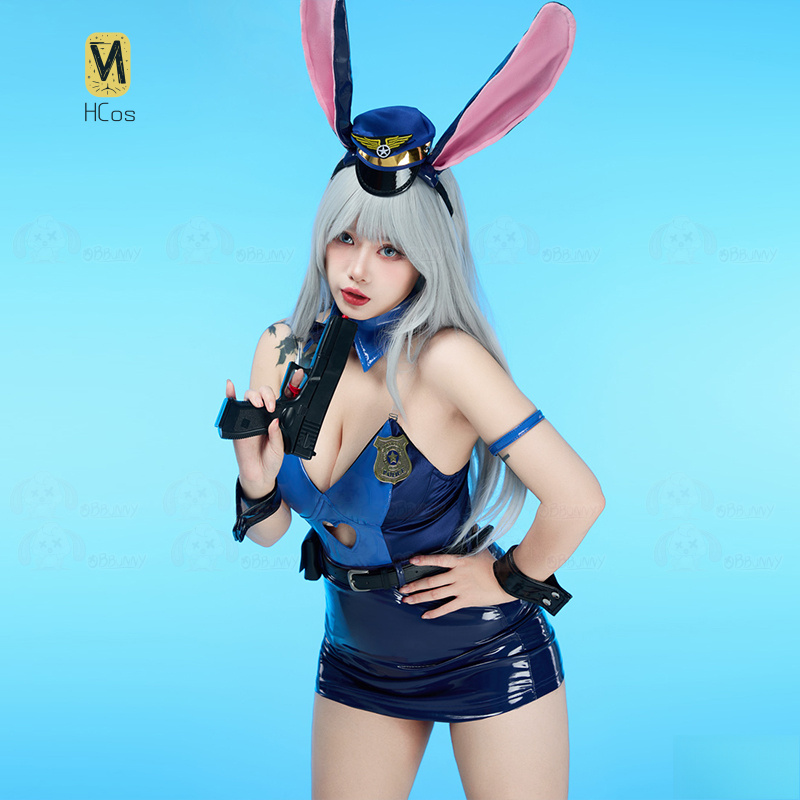 Zoo Party Games - 토끼 소녀 점프 슈트 할로윈 카니발