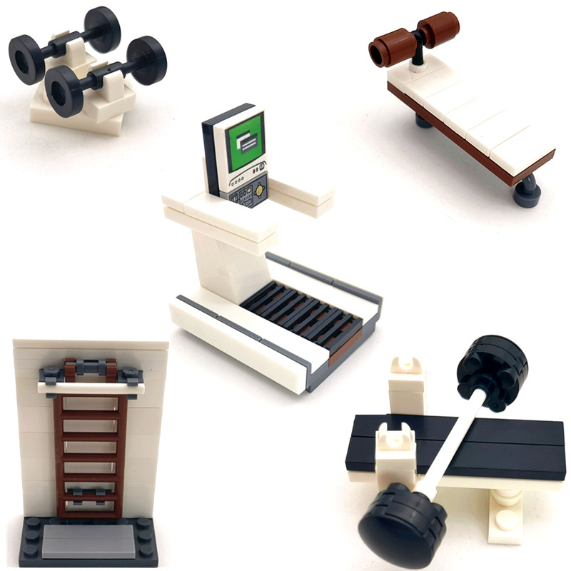 Lego Set City - MOC 가구 빌딩 벽돌 블록 부품