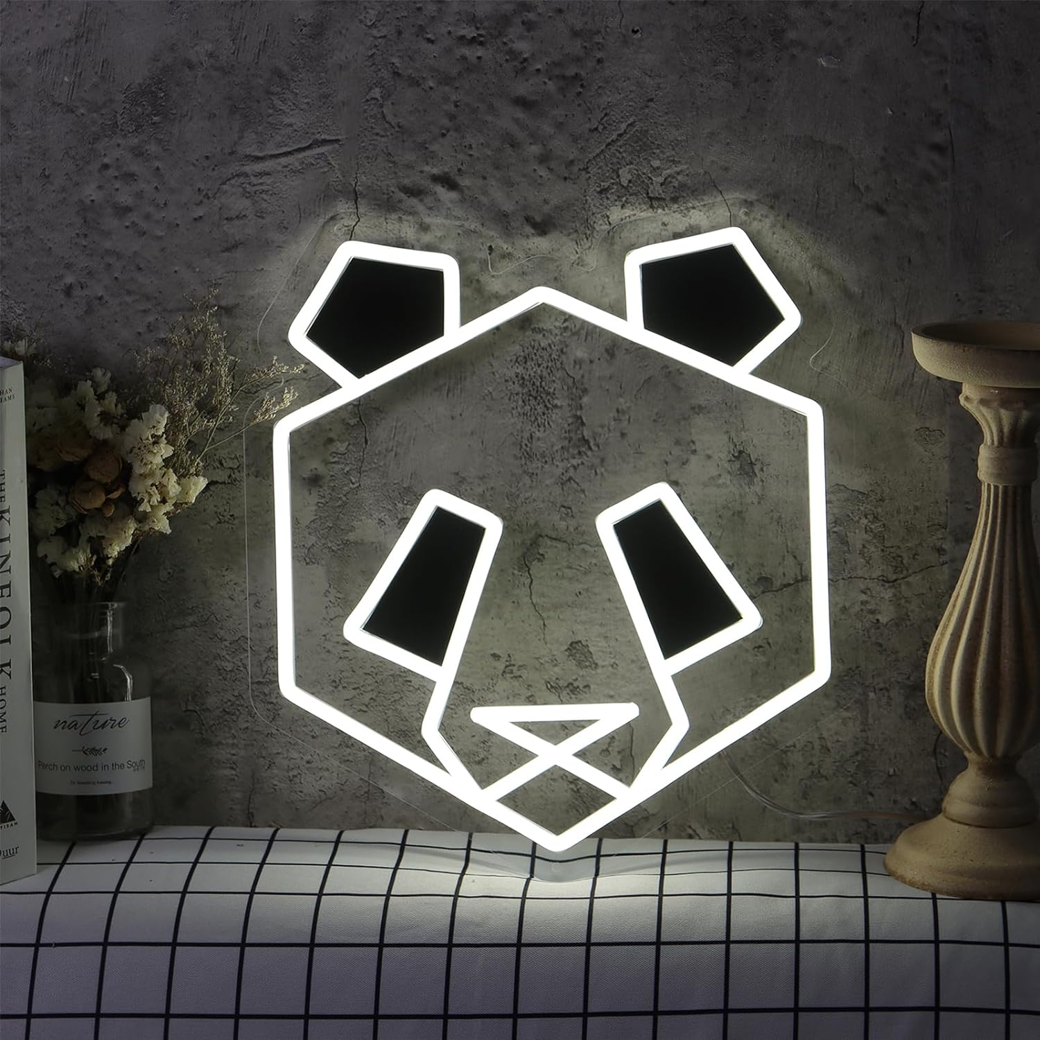 팬더 네온사인 USB 디밍 가능 LED 네온 라이트 사 - Zoo Party Games 리뷰 및 가격