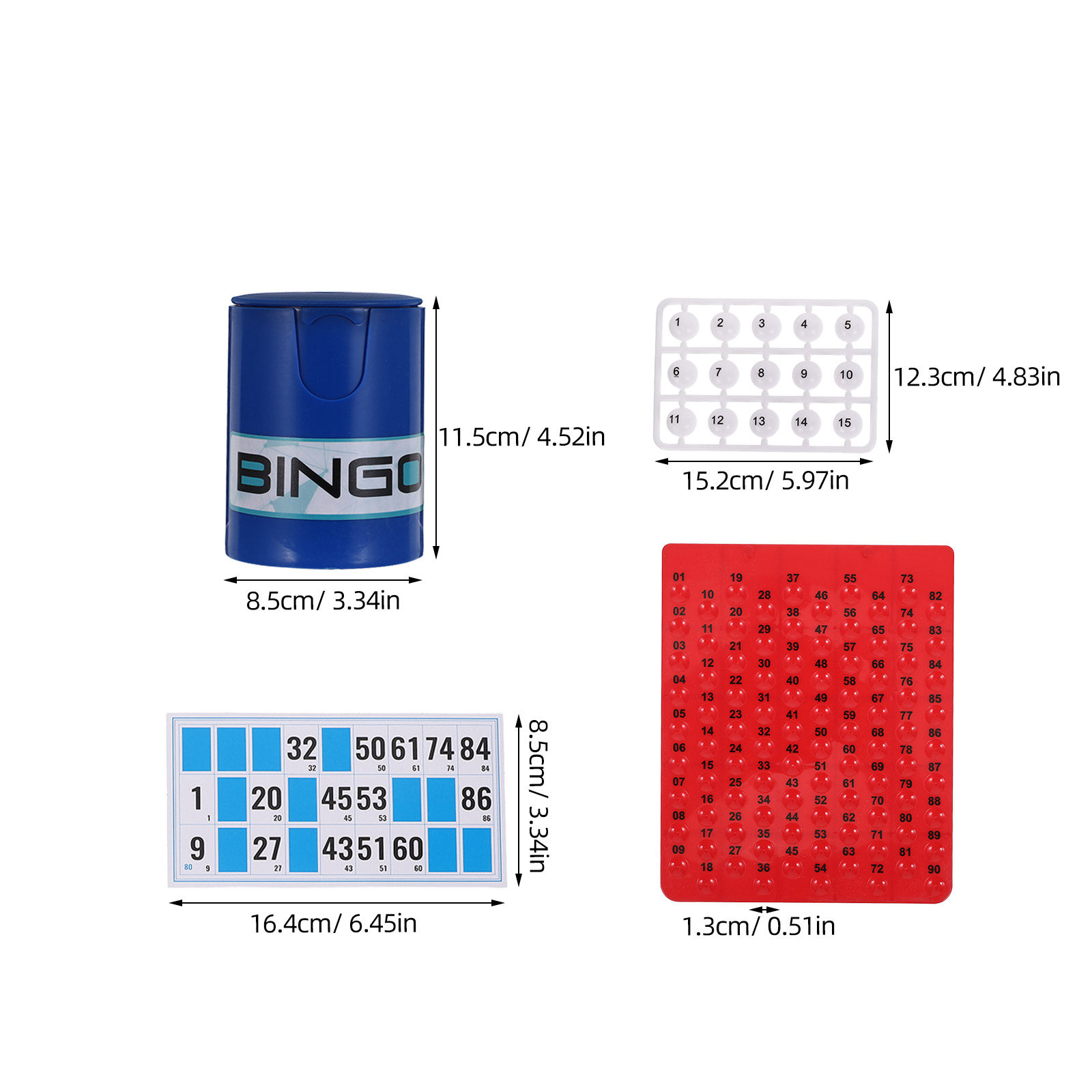 휴대용 어린이 빙고 게임 세트, 색깔 맞추기 가족 보드 - Party Games Bingo 리뷰 및 가격