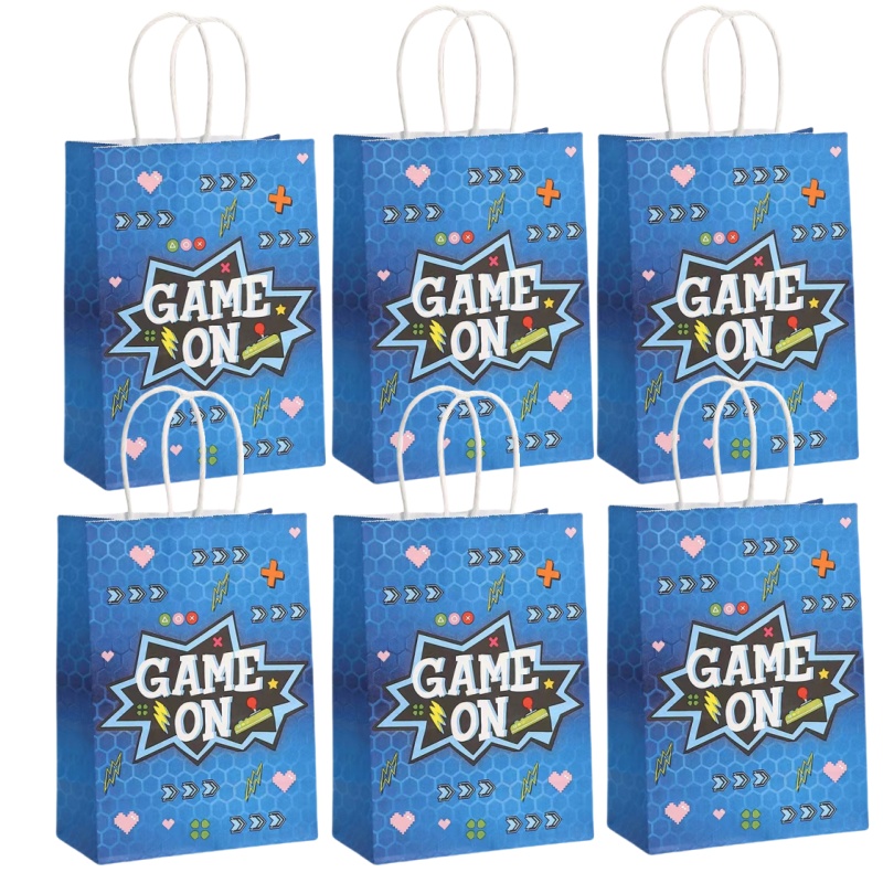 테마 종이 선물 포장 가방 게임 위에 사탕 쿠키 가방, - Party Games Engagement 리뷰 및 가격