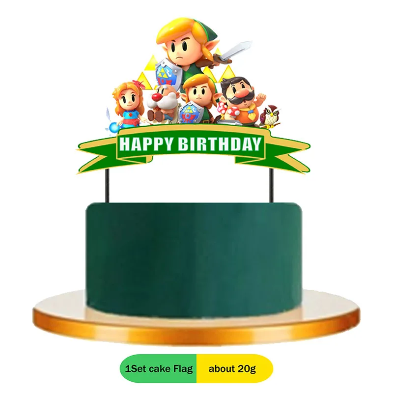 게임 젤다 파티 장식 일회용 식기 생일 파티 장식 어린 - Zelda Party Games 리뷰 및 가격