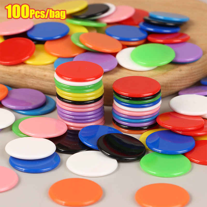 100개 25mm 몬테소리 학습 교육 수학 장난감 플라 - Party Games Bingo 리뷰 및 가격