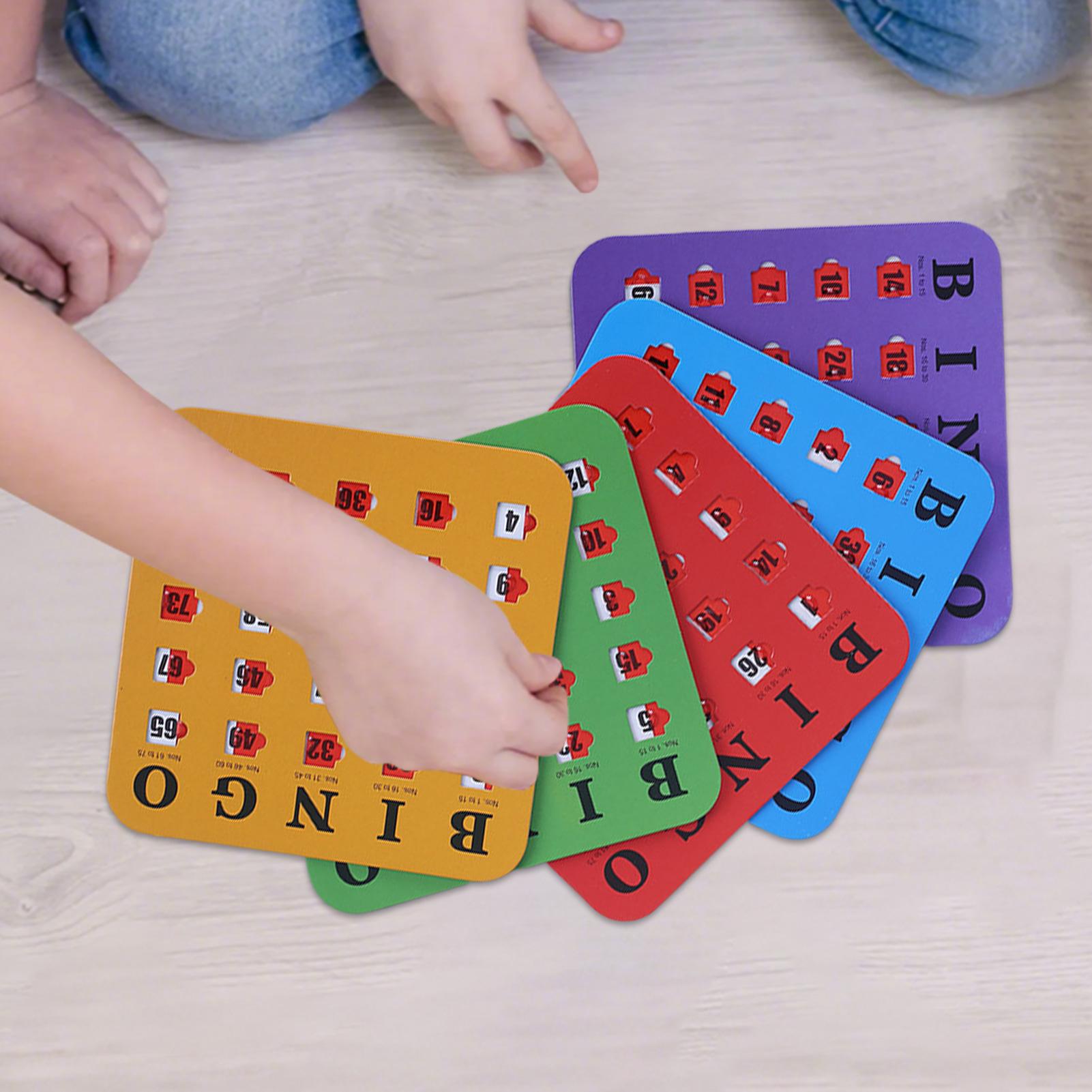 블라인드와 슬라이더가 포함된 5개 슬라이딩 빙고 게임  - Party Family Games 리뷰 및 가격