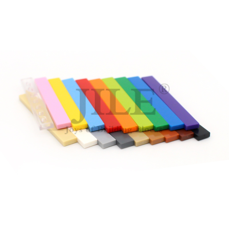 50pcs MOC 4162 액세서리 플랫 타일 1x8  - Lego Set City 리뷰 및 가격