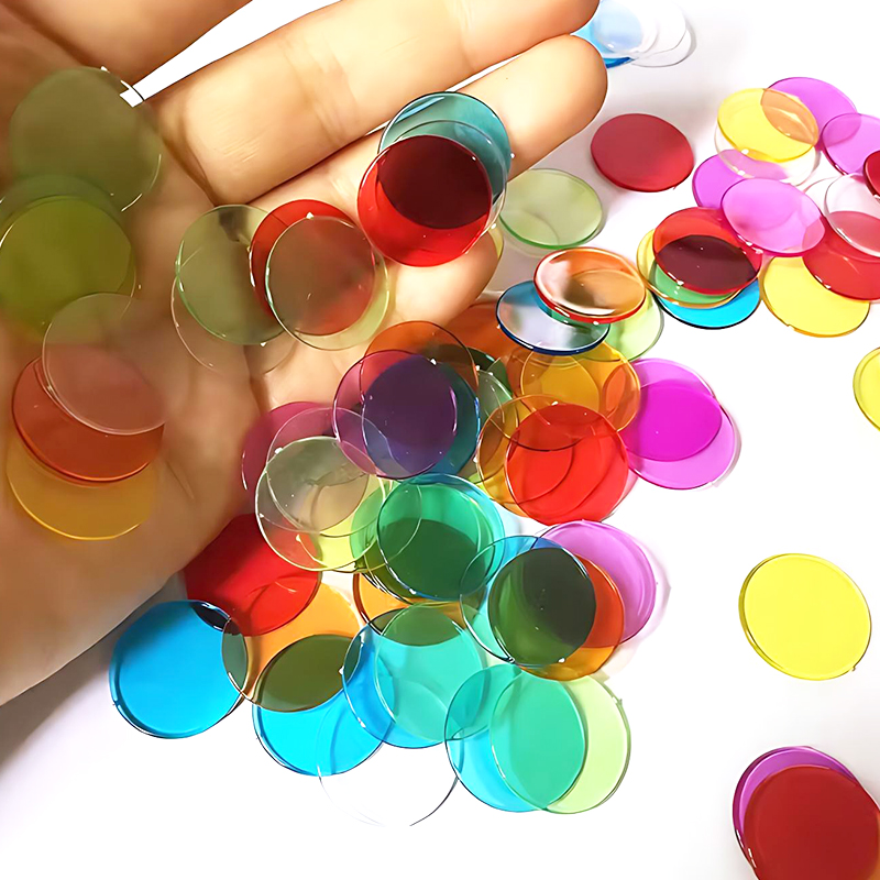100/200PCS 19mm 라운드 카운트 칩 빙고 보 - Party Games Bingo 리뷰 및 가격