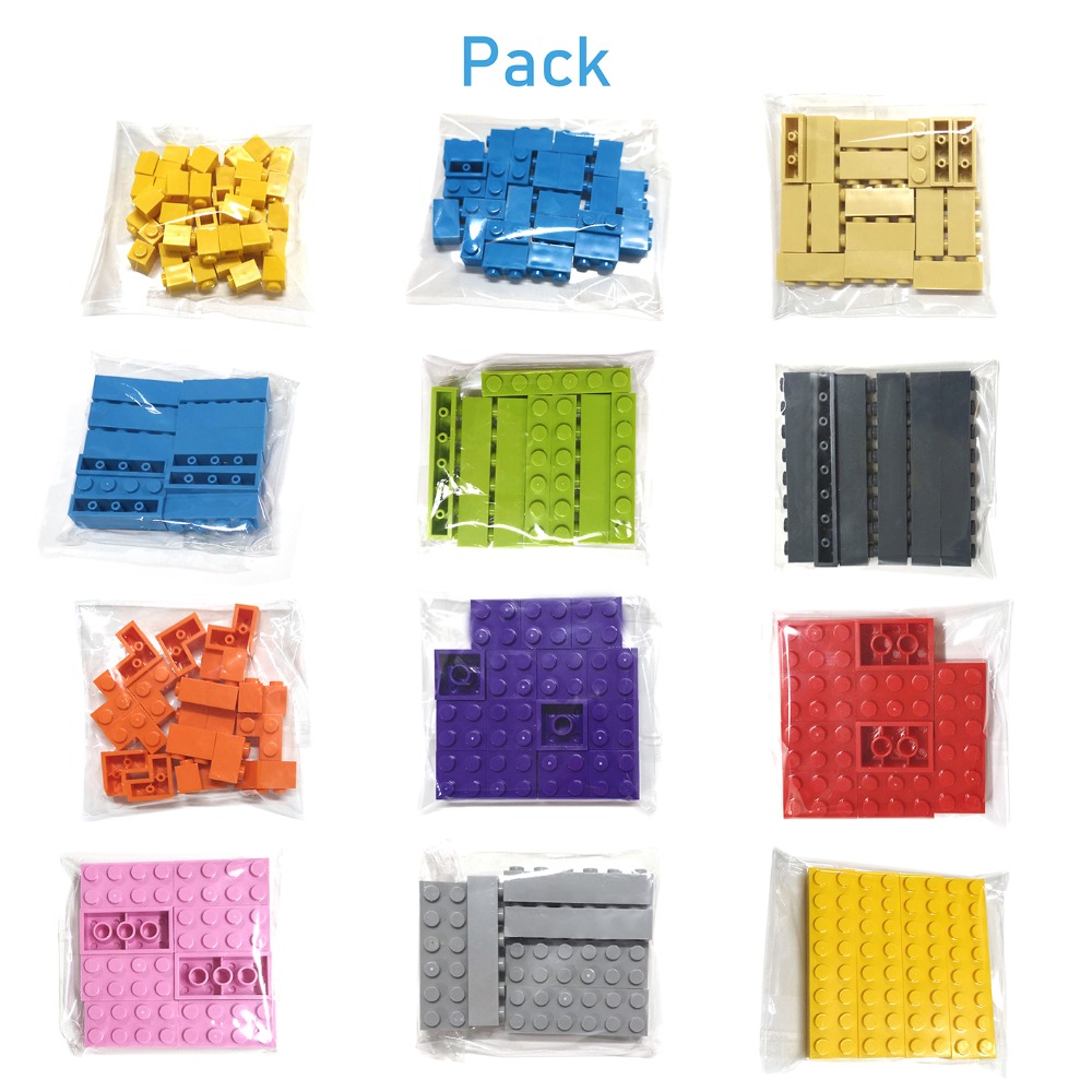 50 개 DIY 빌딩 블록 볼록 좌석 벽돌 2x2 도트 - Lego Set City 리뷰 및 가격