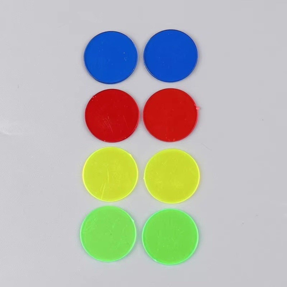 100Pcs 새로운 플라스틱 라운드 카운팅 칩 투명 경 - Party Games Bingo 리뷰 및 가격