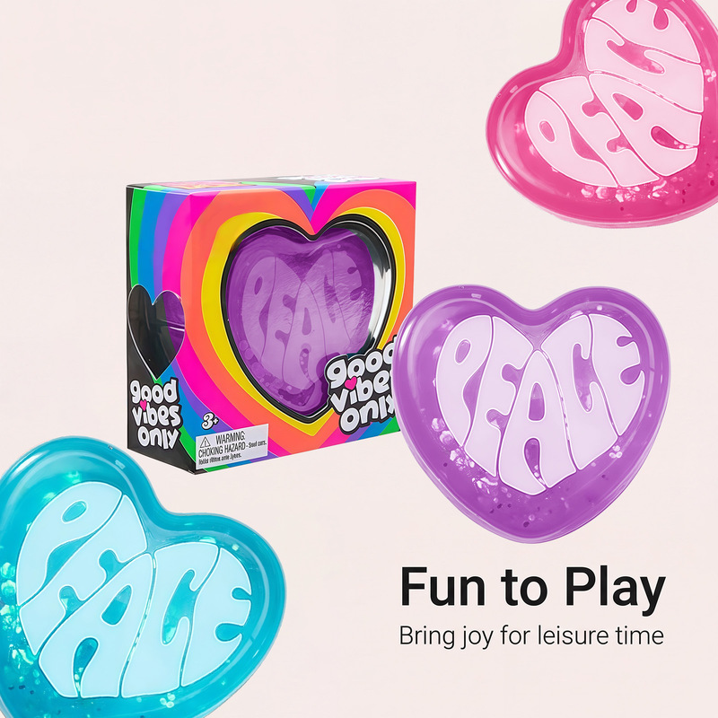 재고 있음 PEACE 하트 모양 스퀴시 장난감 부드러운 - Party Games Adults Funny 리뷰 및 가격